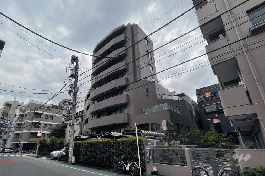 ルピナス麻布シティフォルムの外観（北西側から）