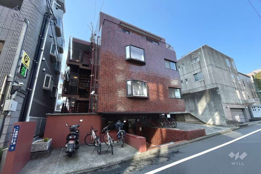 日興パレス南麻布第２の外観(北東側から）