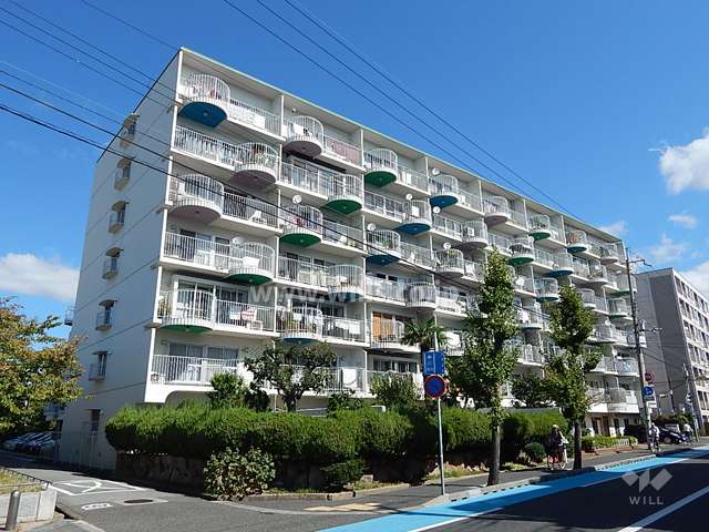 イトーピア武庫之荘の外観（南西側から）