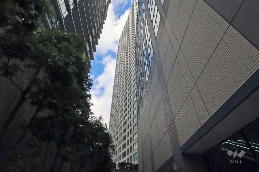 虎ノ門タワーズレジデンスの外観（南側から）