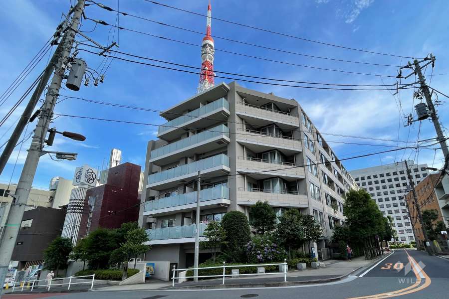 ヴェーゼント芝の杜の外観（北西側から）