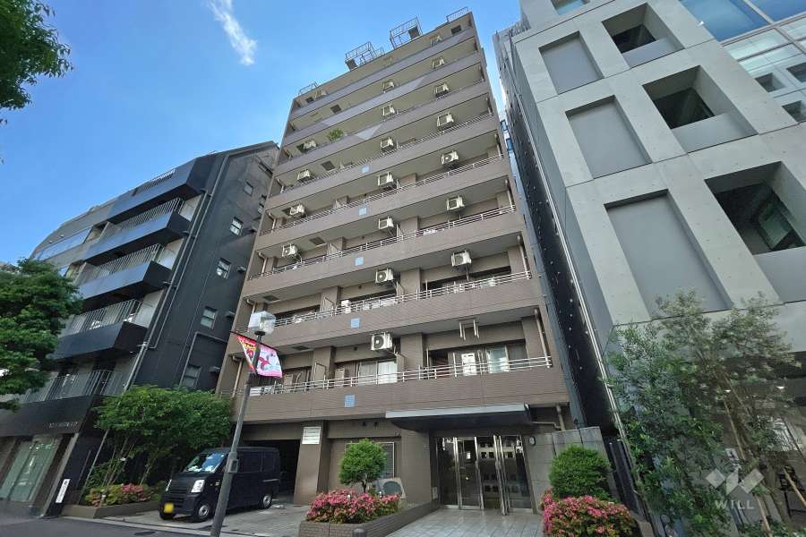 エスポワール芝公園の外観（北東側から）　