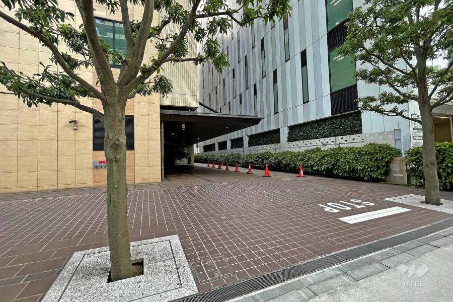 駐車場の出入り口