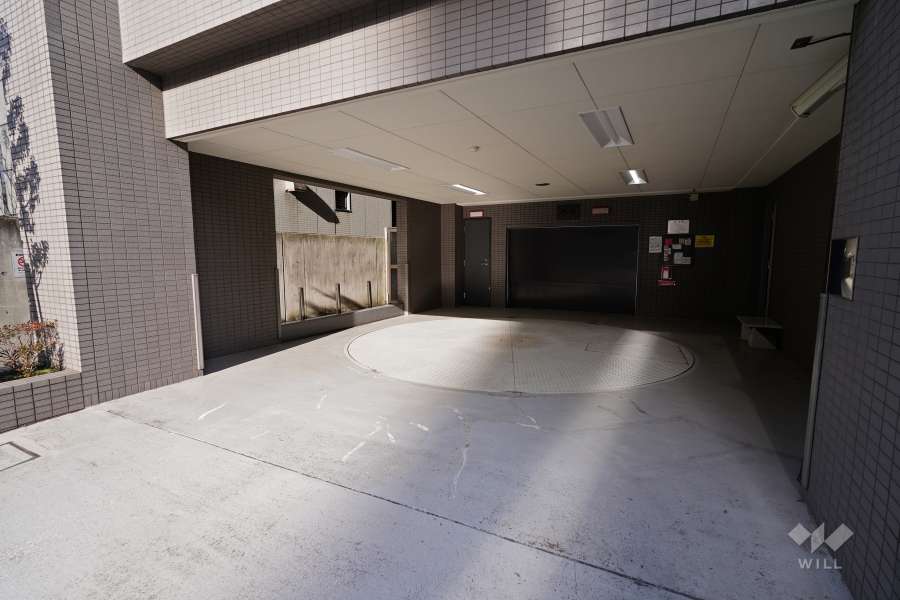 敷地内駐車場の出入り口