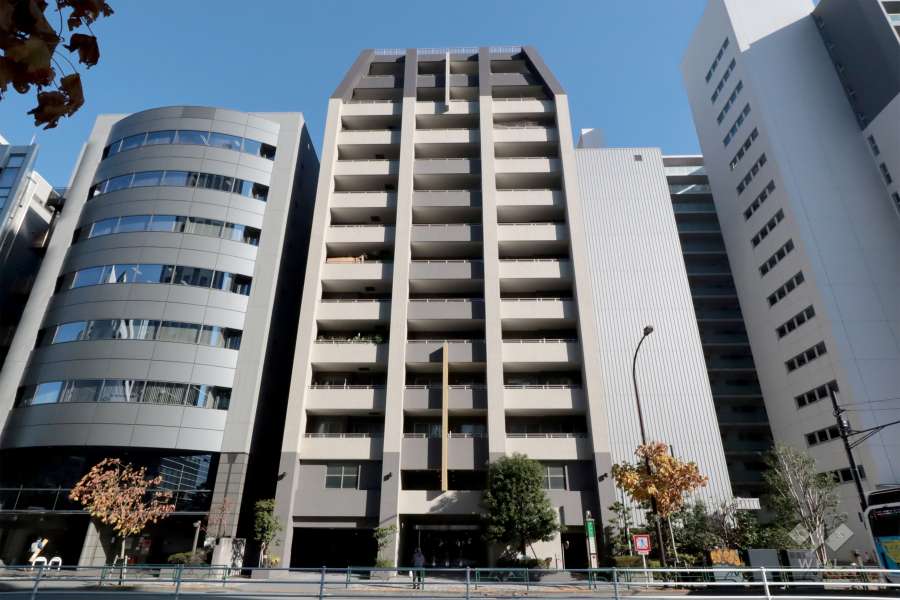 天王洲デュープレックスの外観(西側から)