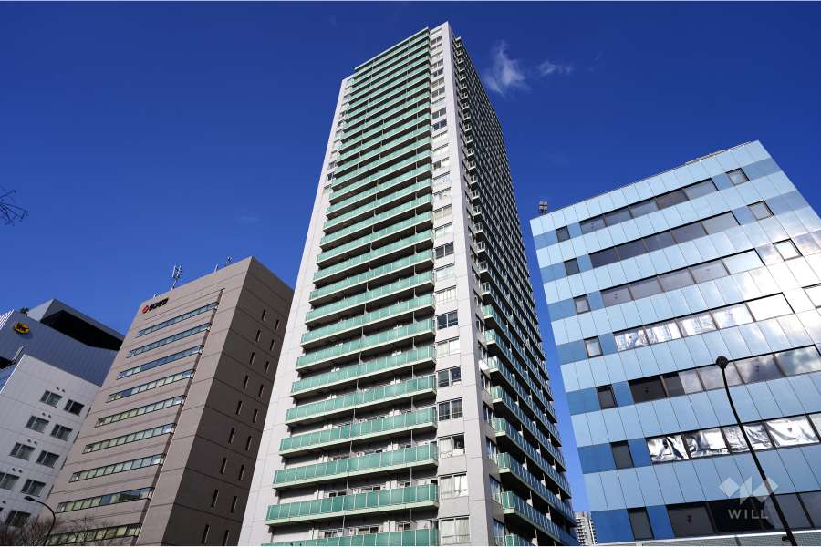 品川タワーフェイスの外観（南西側から）