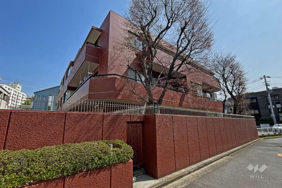 ストークマンション高輪２番館の外観（北西側から）