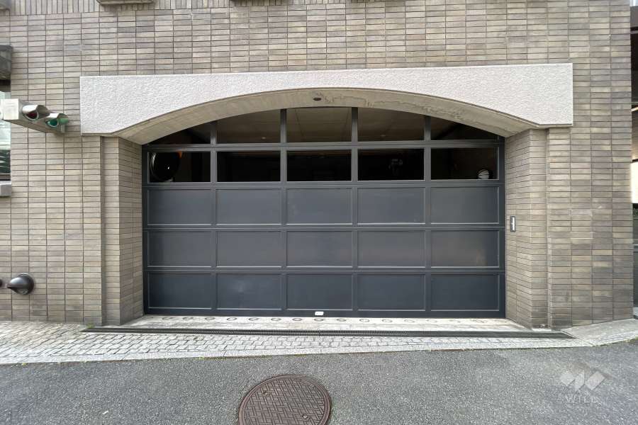 駐車場の出入り口