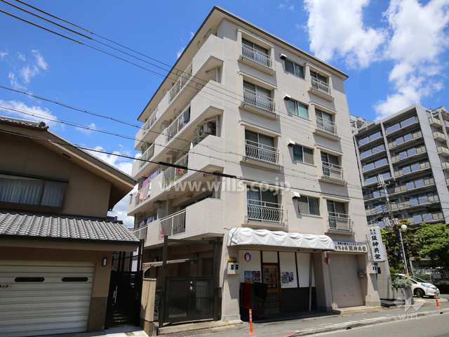 グリーンハイツ武庫之荘の外観（南東側から）