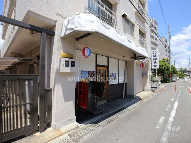 1階には店舗部分があります。