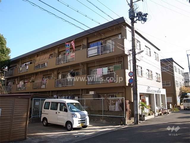 武庫之荘パークハイツの外観（北西側から）