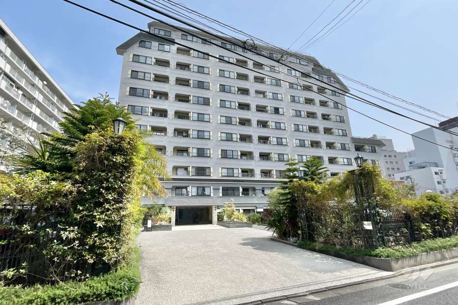 高輪グランドパームスの外観（西側から）　