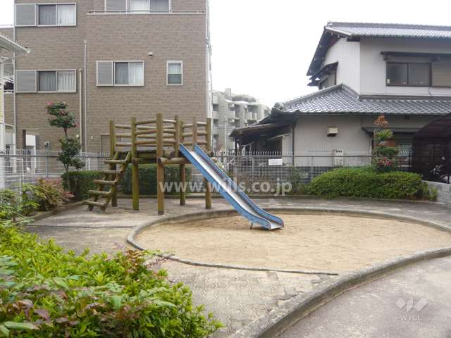 敷地南部分にあるプレイロット