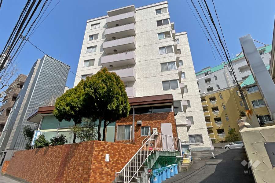 パラシオン高輪の外観（西側から）