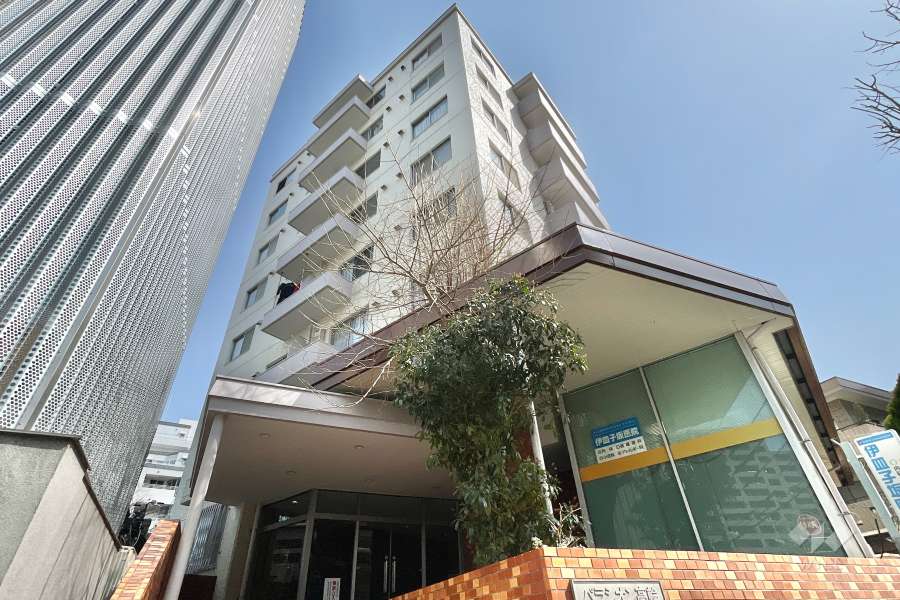 パラシオン高輪の外観（南側から）