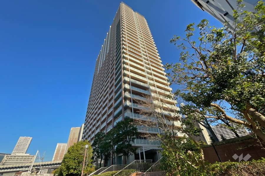 パークタワー品川ベイワーの外観（南西側から）