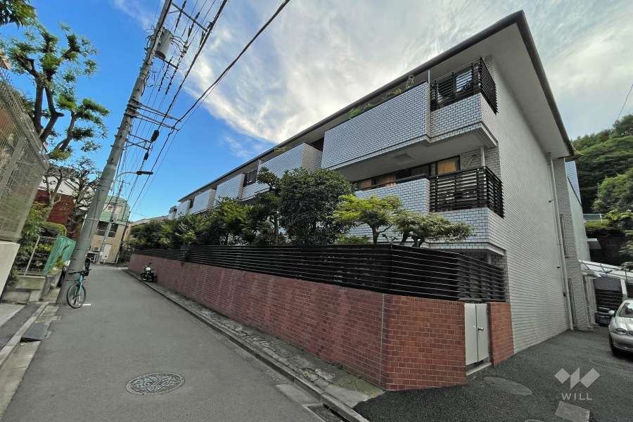 グランドメゾン狸穴の外観（北東側から）