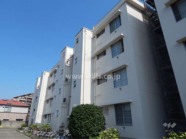 東難波住宅1号棟の外観（北西側から）