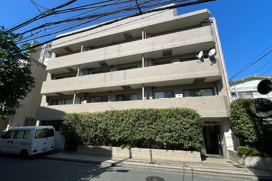 ルーブル白金の外観（南東側から）