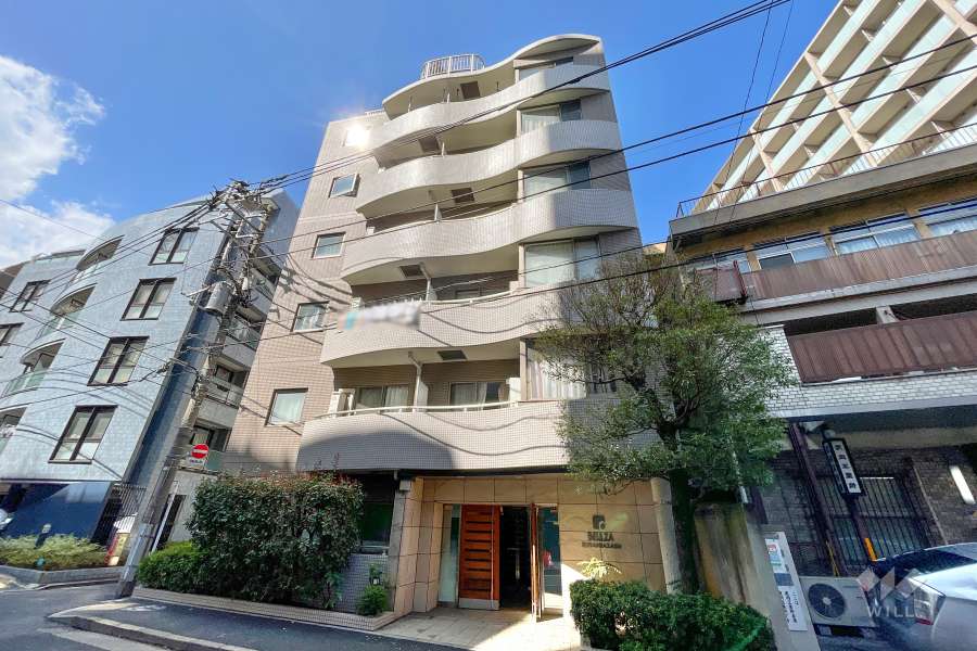 ベルザ南麻布の外観（南東側から）　