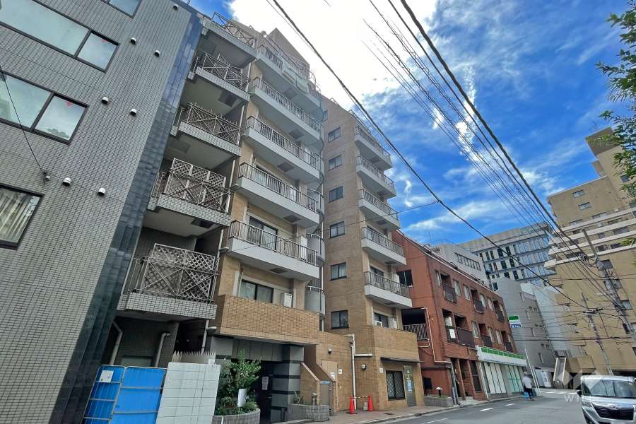 ジェイパークステーション田町の外観（北東側から）