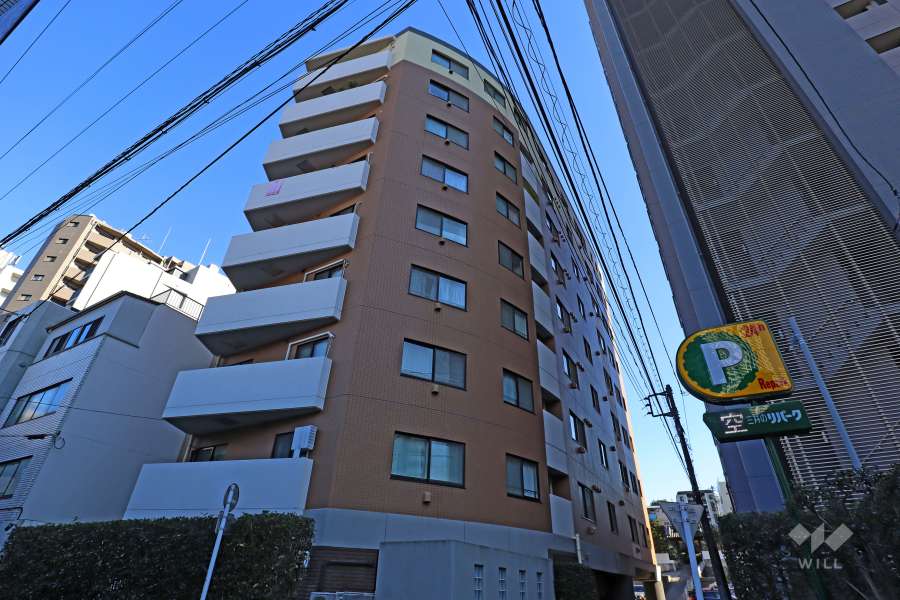 ジェイパーク三田の外観（北西側から）