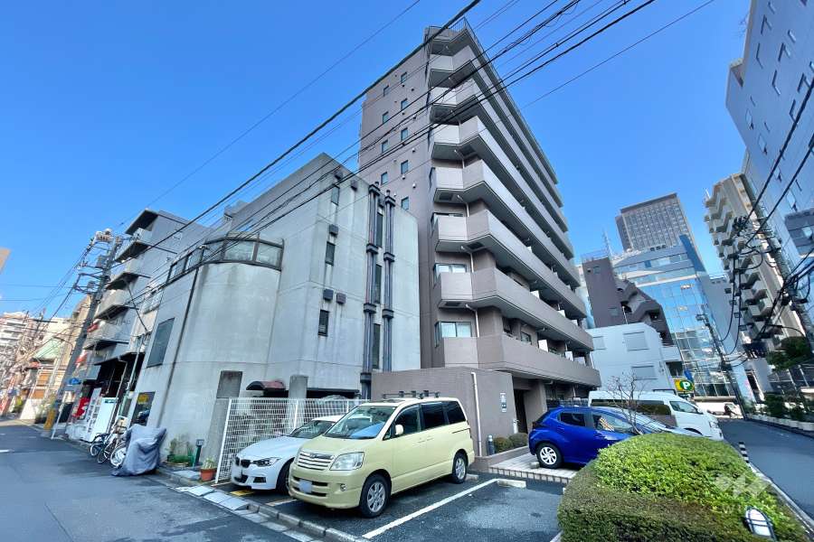 インフィニティ三田の外観（南側から）