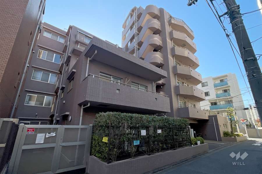 アルカンシエール白金の外観（北東側から）
