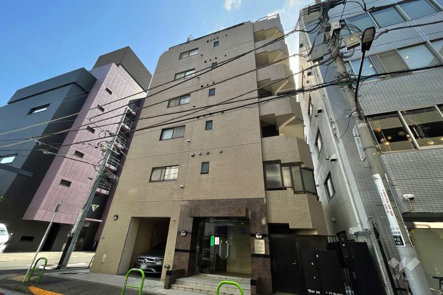 アエリア南青山の外観(北東側から）