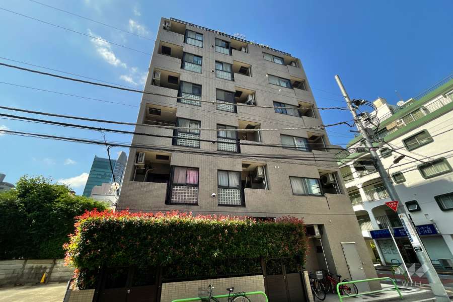 アエリア南青山の外観(南側から）