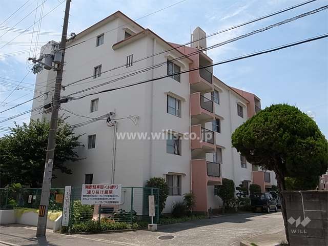 ジークレフ大庄3号棟の外観（北東側から）