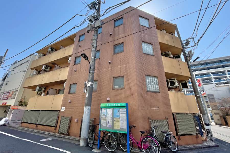 ビバリーホームズ東麻布の外観（北西側から）