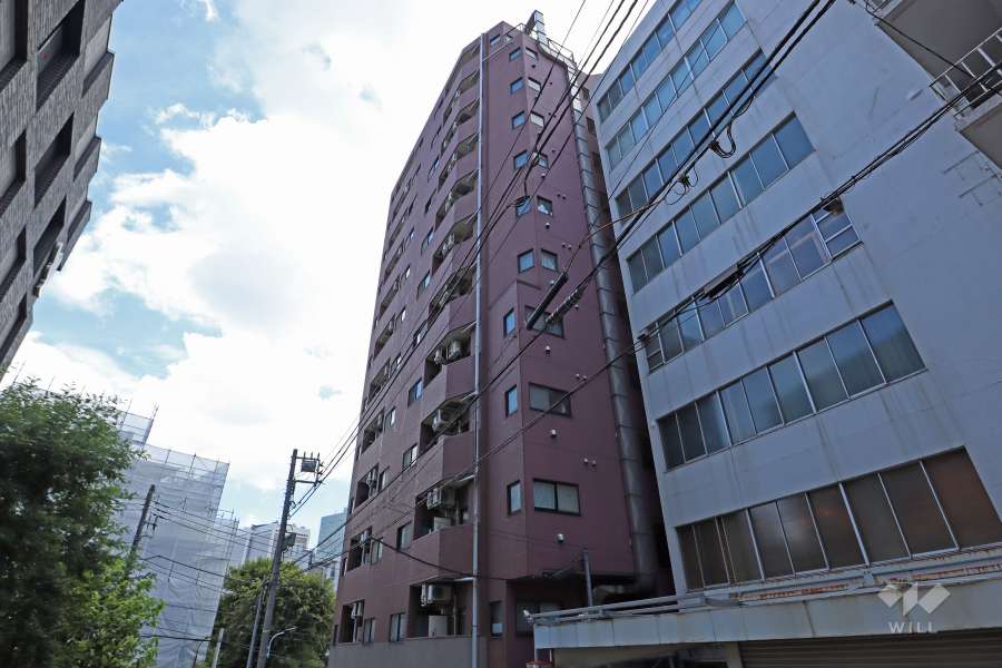 シンシア六本木の外観（北西側から）