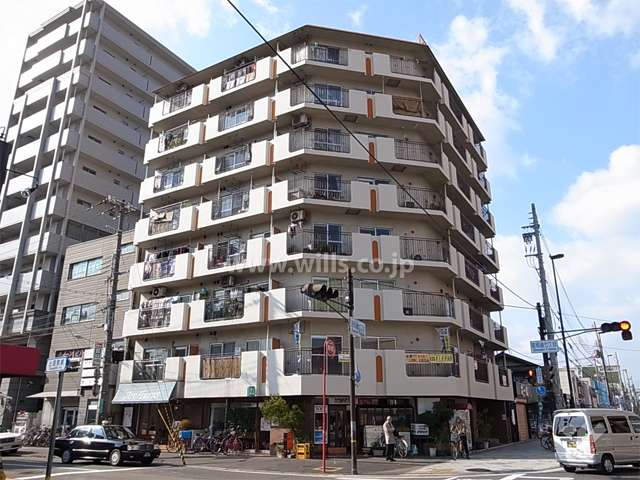 サントピア尼崎2の外観（北東側から）