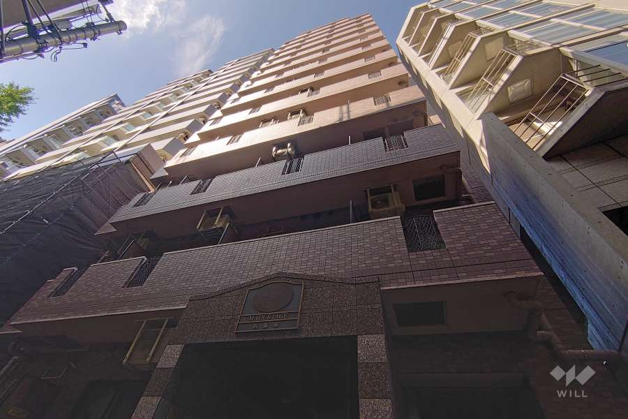 メインステージ西麻布の外観（南東側から）　