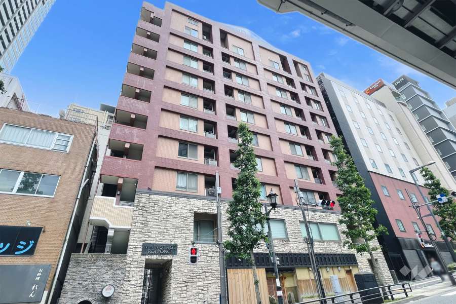 メインステージ六本木の外観（北東側から）