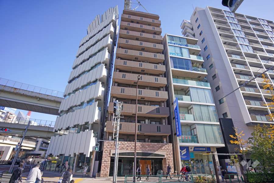 オリオ麻布十番の外観（西側から）