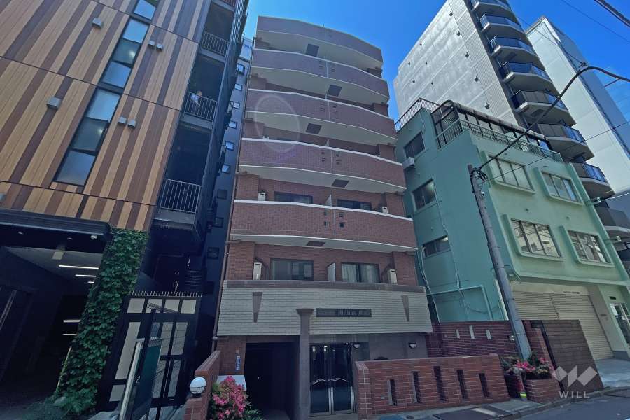 サンテミリオン三田の外観（南東側から）