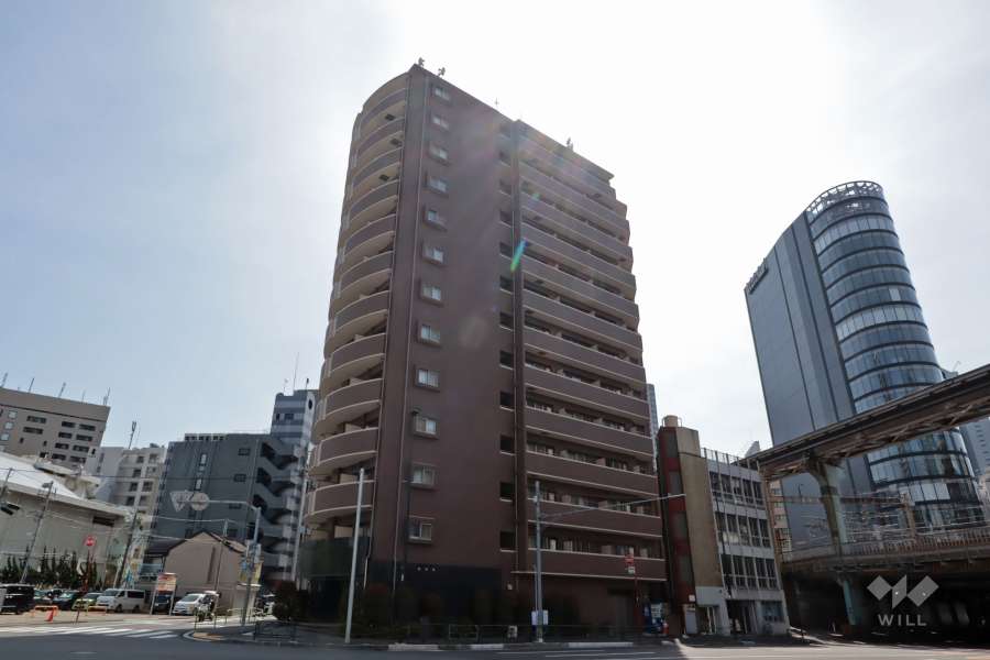 パレステュディオ芝浦東京ベイの外観（北東側から）