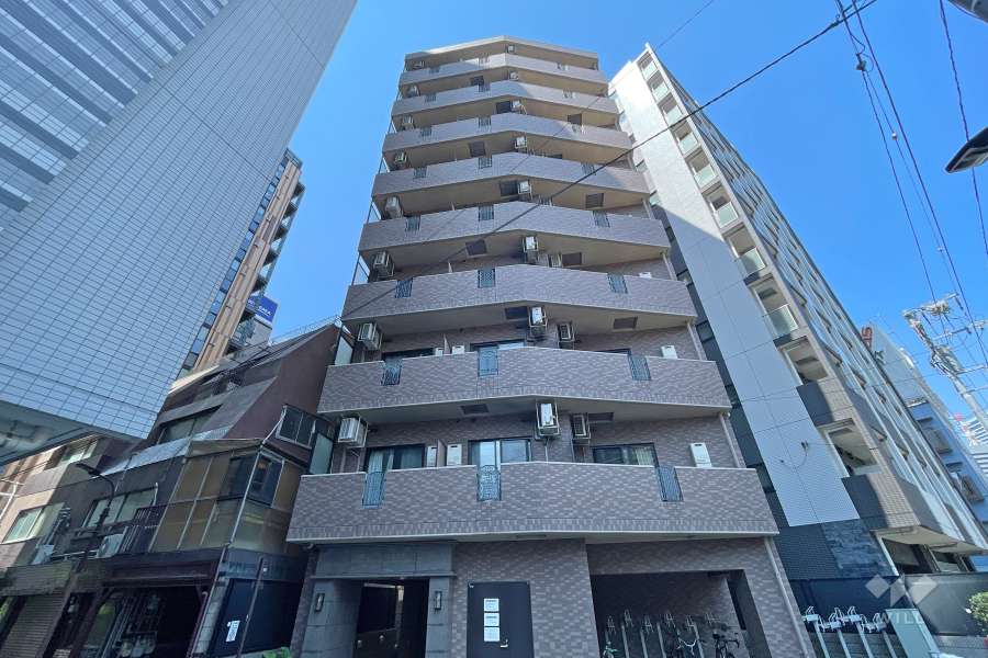 ソアブール三田の外観（南西側から）