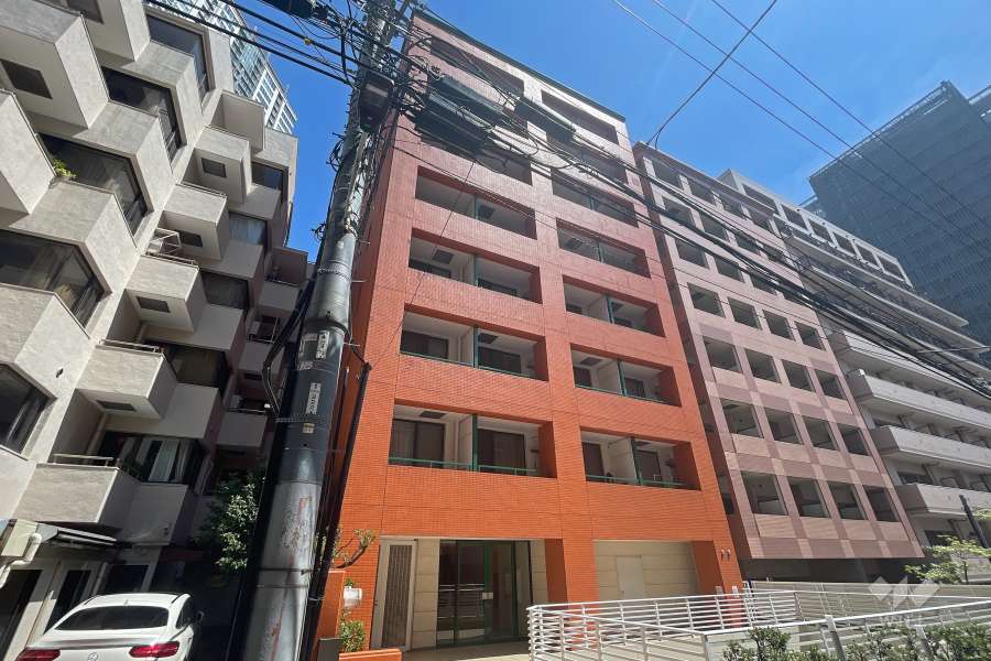 ミディアススカイコート赤坂の外観（北西側から）