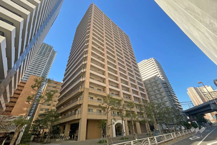 ラクシア品川ポルトチッタの外観（南東側から）