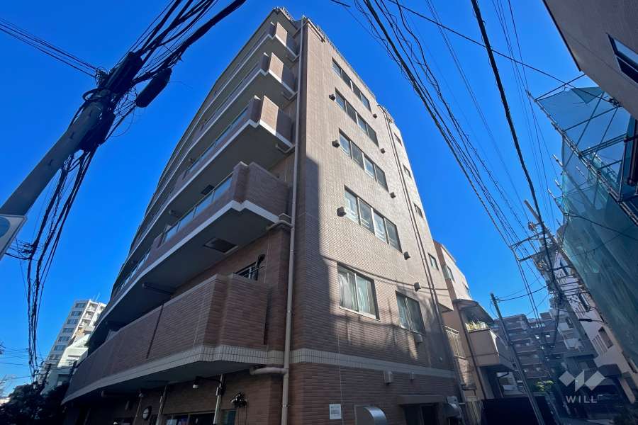 スタジオエアー白金の外観（南西側から）