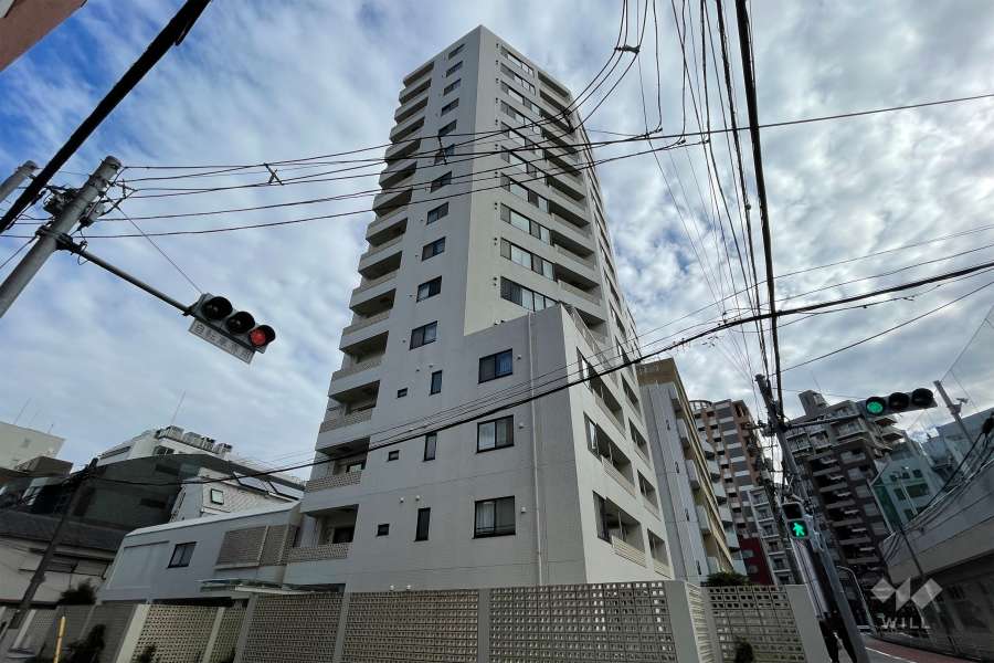 ピアース乃木坂の外観（北側から）