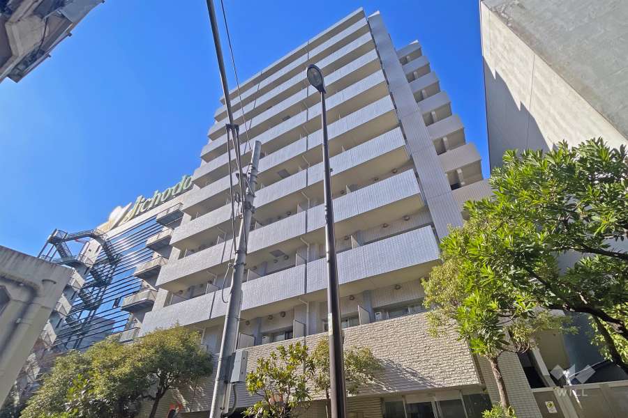 アーバイルスパシエ芝浦ベイサイドの外観（東側から）