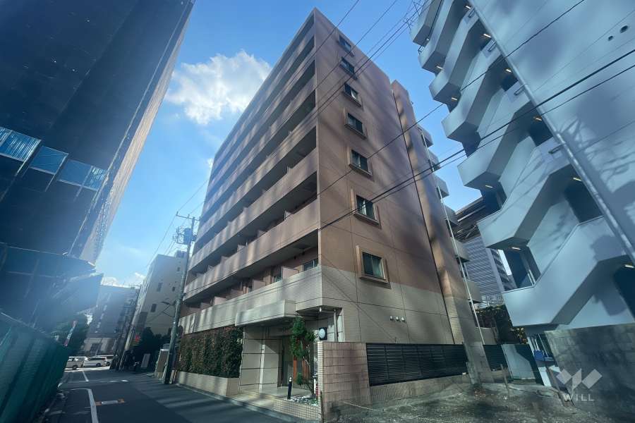 スカイコート浜松町の外観（北東側から）