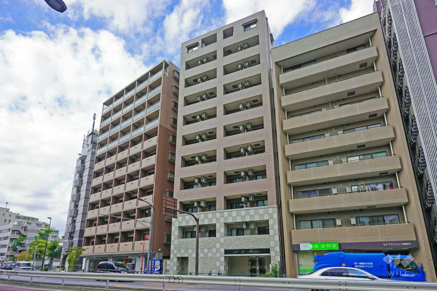 ガラシティ南麻布の外観（南東側から）