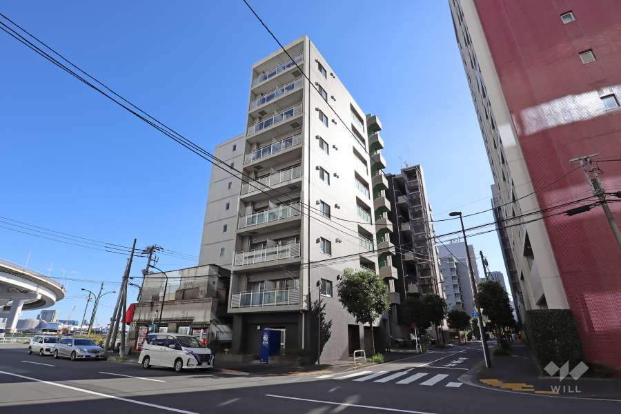 プレールドゥーク東京ベイ3の外観(北西側から)