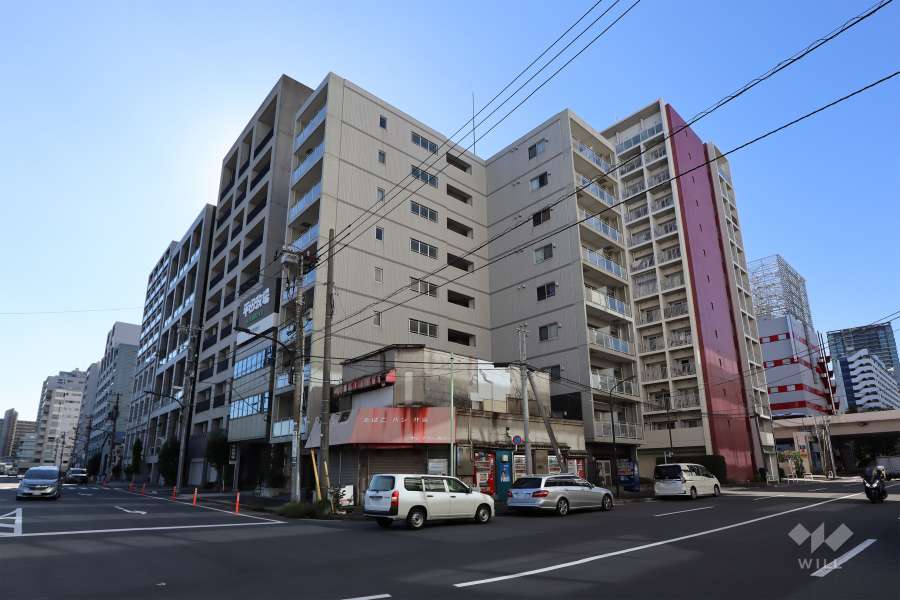 プレールドゥーク東京ベイ3の外観(北東側から)