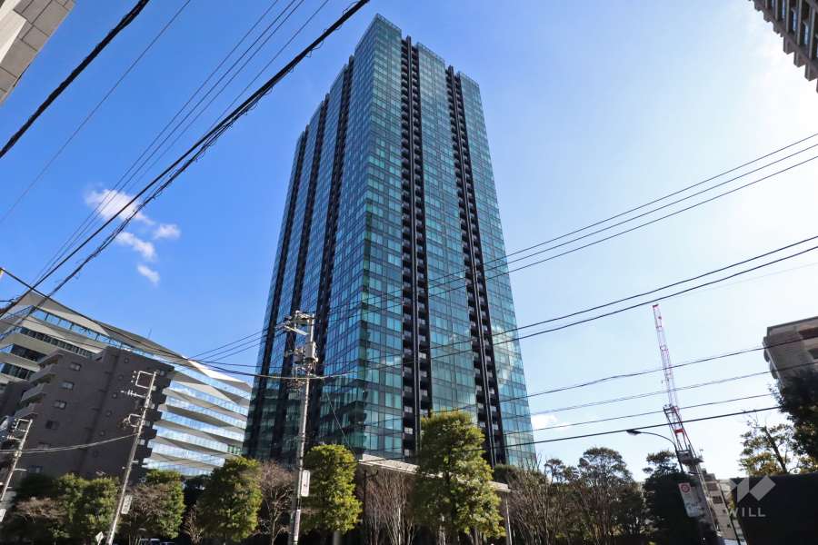シティタワー麻布十番の外観（北西側から）